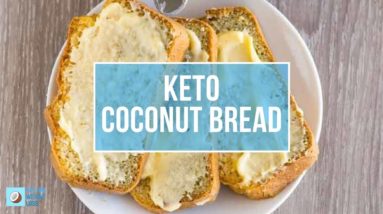 How To Make Keto Coconut Flour Bread - FatForWeightLoss How To Recipe Video