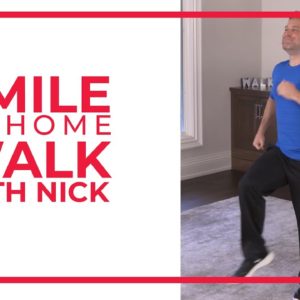1 Mile At Home Walk with Nick | Walking Workout