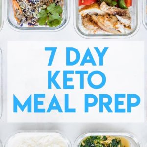 7 Day KETO Meal Prep - Simple Healthy Meal Plan