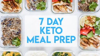 7 Day KETO Meal Prep - Simple Healthy Meal Plan