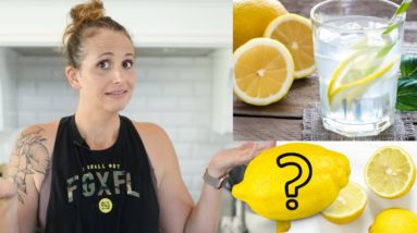Does Lemon Water Help WEIGHT LOSS? PLUS more health benefits!