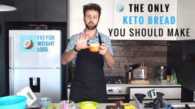 How To Make Keto Bread Recipe Video - FatForWeightLoss