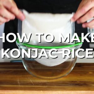 How To Make Konjac Rice - Quick Keto Recipe Video