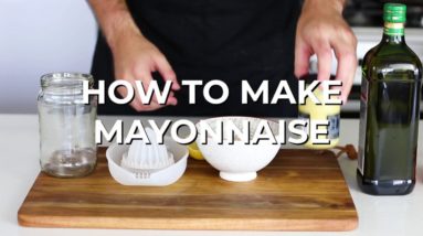 How To Make Mayonnaise - Quick Keto Recipe Video