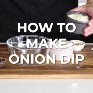 How To Make Onion Dip - Quick Keto Recipe Video