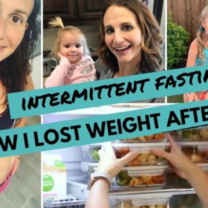 INTERMITTENT FASTING To LOSE WEIGHT AFTER KIDS | Weight Loss After Kids