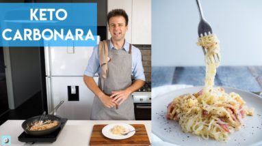 Keto Carbonara Pasta Recipe - They Will Actually Eat