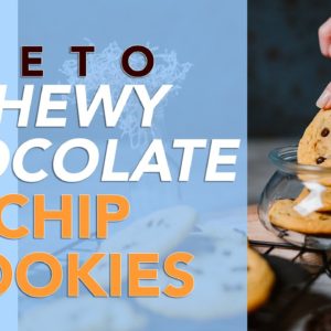 Keto Chewy Chocolate Chip Cookies 🍪 With Lupin Flour