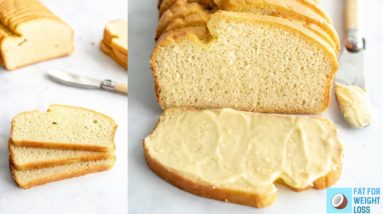 Keto Coconut Flour Bread - Only 1.5g Carbs Per 2 Slices