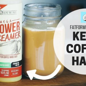 Keto Coffee Hacks using Omega Power Creamer