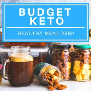 Keto On A Budget Meal Prep Individual Ingredients