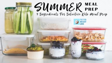 KETO SUMMER MEAL PREP | Delicious Yet Simple Keto Ingredients