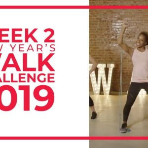 New Year's Walk Challenge 2019 - Week 2 | Walk at Home