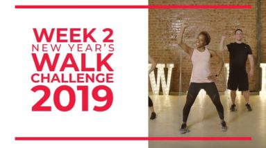 New Year's Walk Challenge 2019 - Week 2 | Walk at Home