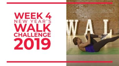 New Year's Walk Challenge 2019 - Week 4 | Walk at Home