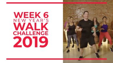 New Year's Walk Challenge 2019 - Week 6 | Walk at Home