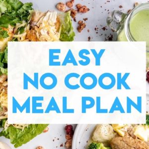 No Cook Keto Meal Plan - 7 Day Free Meal Plan