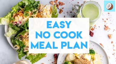 No Cook Keto Meal Plan - 7 Day Free Meal Plan