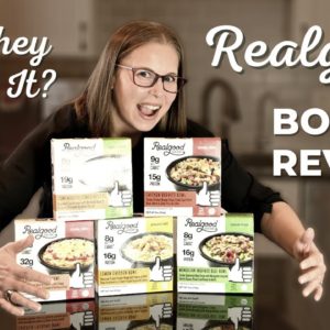 Real Good Foods Bowls Review | Are They Worth It? | With Health Coach Tara (& Jeremy) | 2020