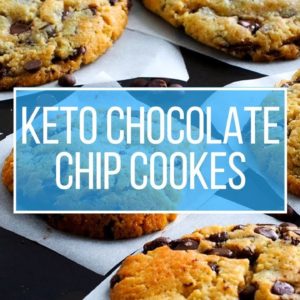 The Best Keto Chocolate Chip Cookies - Chewy and Buttery Smooth!