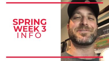 Walk At Home Spring Training Challenge - Week 3 Information Video