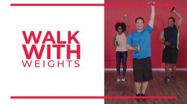 Walk With Weights | At Home Workout Videos