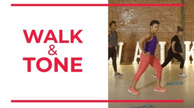 Wednesday | Walk and Tone with Nadyia | Walk at Home | Fitness Videos