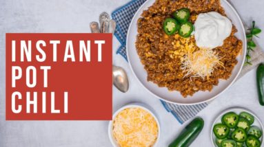 Keto Instant Pot Chili Recipe 🍲