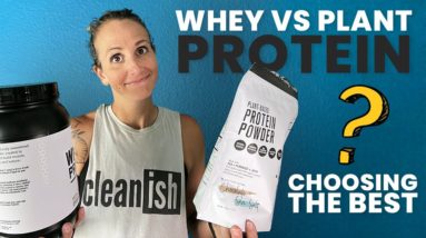 The Best Protein Powder For Beginners (Whey Vs. Plant Protein)